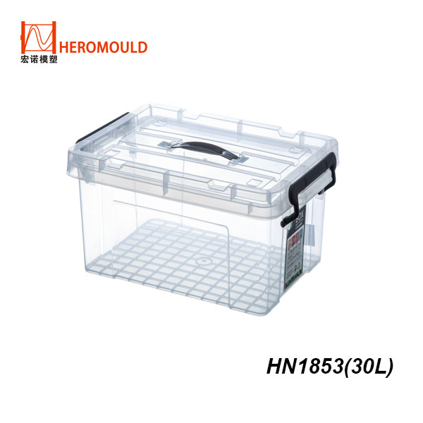 HN1853 30L plastic storage box
