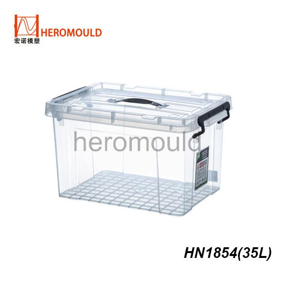 HN1854 35L plastic storage box