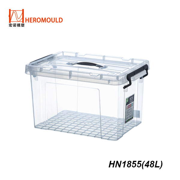HN1855 48L plastic storage box