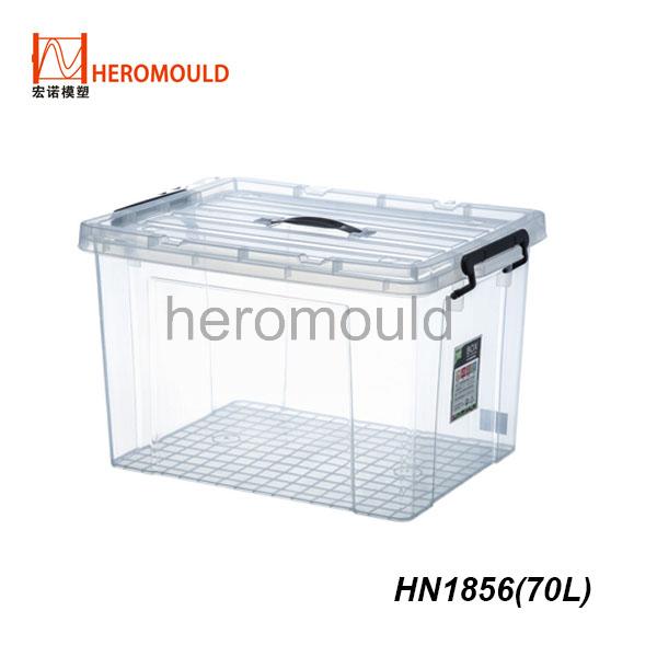 HN1856 70L plastic storage box