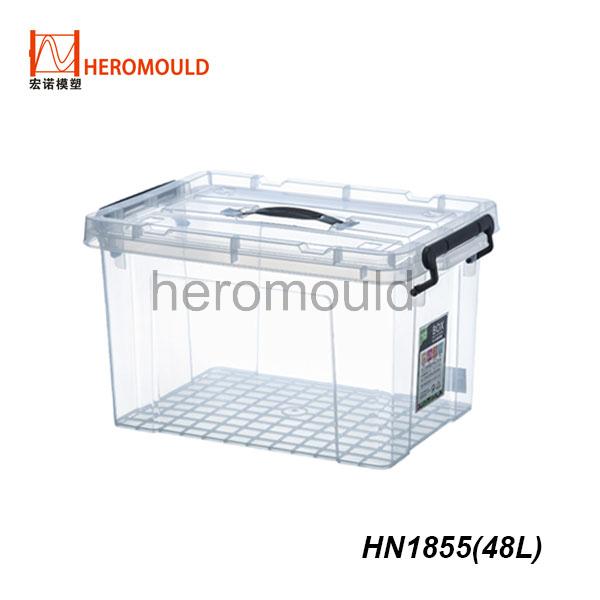 HN1855 48L plastic storage box