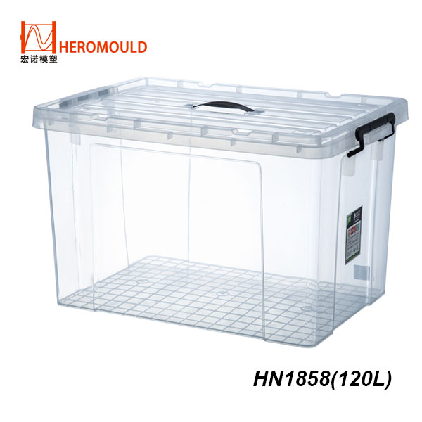 HN1858 120L plastic storage box