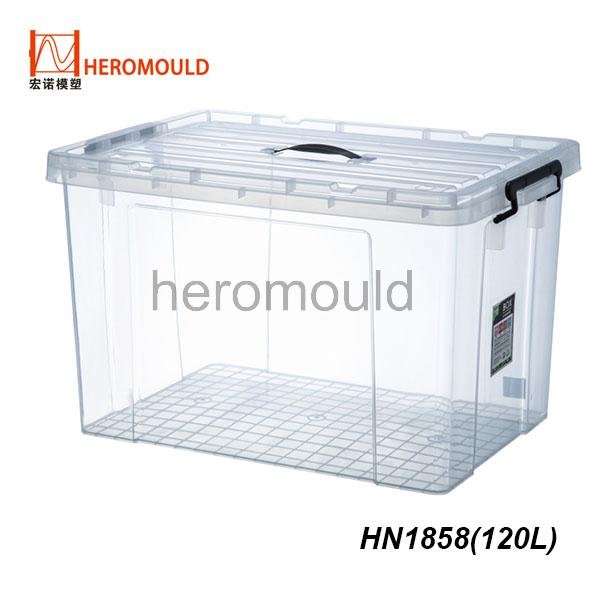 HN1858 120L plastic storage box
