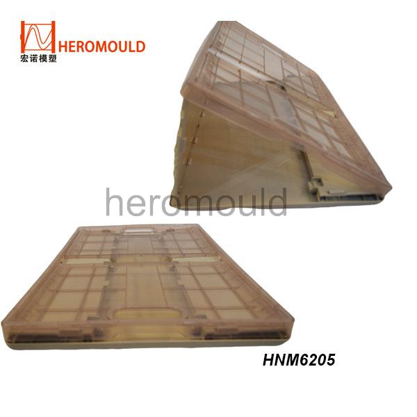 HNM6205 plastic foldable crate mould